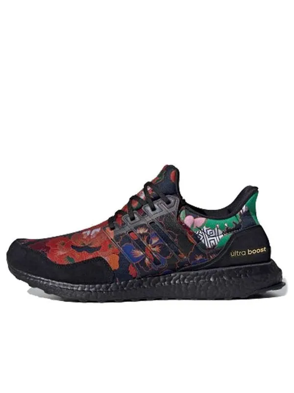 Кроссовки ultraboost dna 'floral' Adidas — изображение 1 из 4, черный