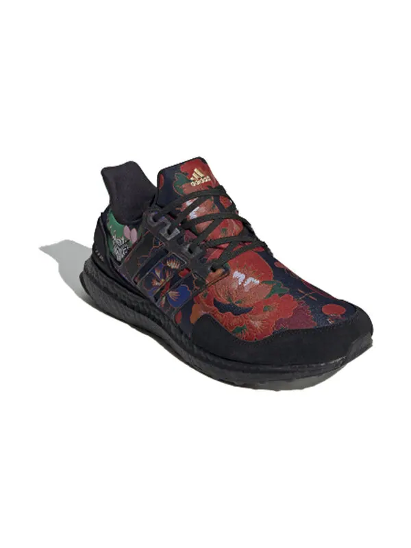 Кроссовки ultraboost dna 'floral' Adidas — изображение 2 из 4, черный