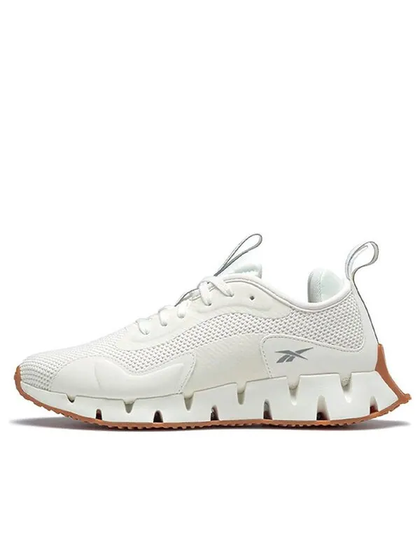 Кроссовки zig dynamica 'chalk gum' Reebok — изображение 1 из 4, бежевый