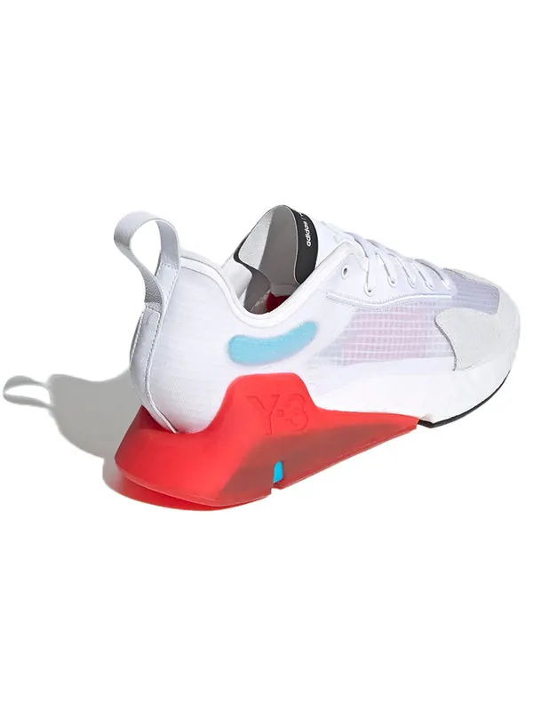 Кроссовки y-3 orisan 'white red cyan' Adidas — изображение 4 из 4, белый/красный