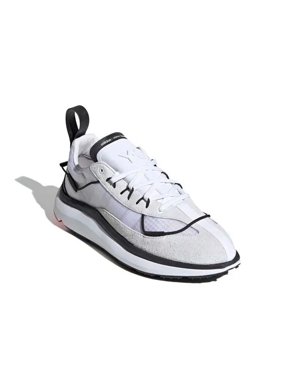 Кроссовки y-3 shiku run 'core white' Adidas — изображение 3 из 4, белый/черный
