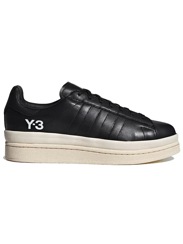 Кроссовки y-3 hicho 'core black' Adidas — изображение 2 из 4, черный/белый