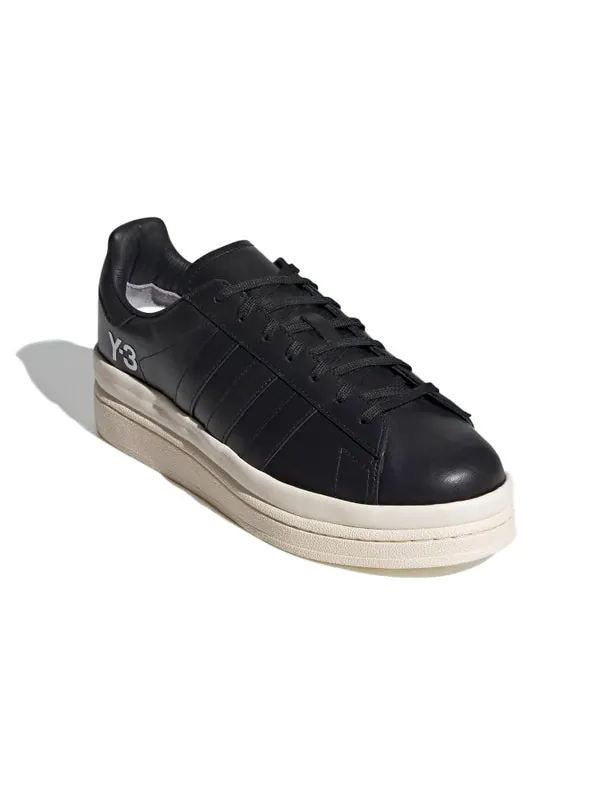 Кроссовки y-3 hicho 'core black' Adidas — изображение 3 из 4, черный/белый
