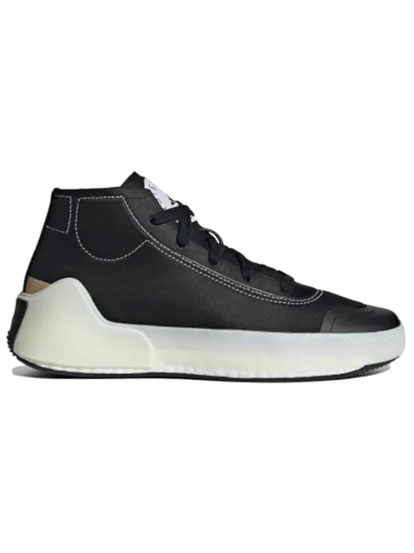 Кроссовки Stella McCartney x Treino Mid Adidas — изображение 2 из 4, черный/белый