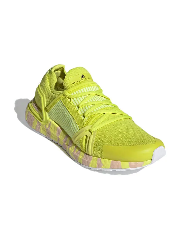 Кроссовки stella mccartney x ultraboost 20 Adidas — изображение 3 из 4, желтый/розовый