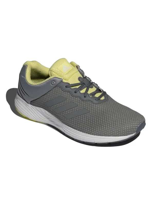 Кроссовки fluidcloud clima Adidas — изображение 3 из 4, серый/желтый