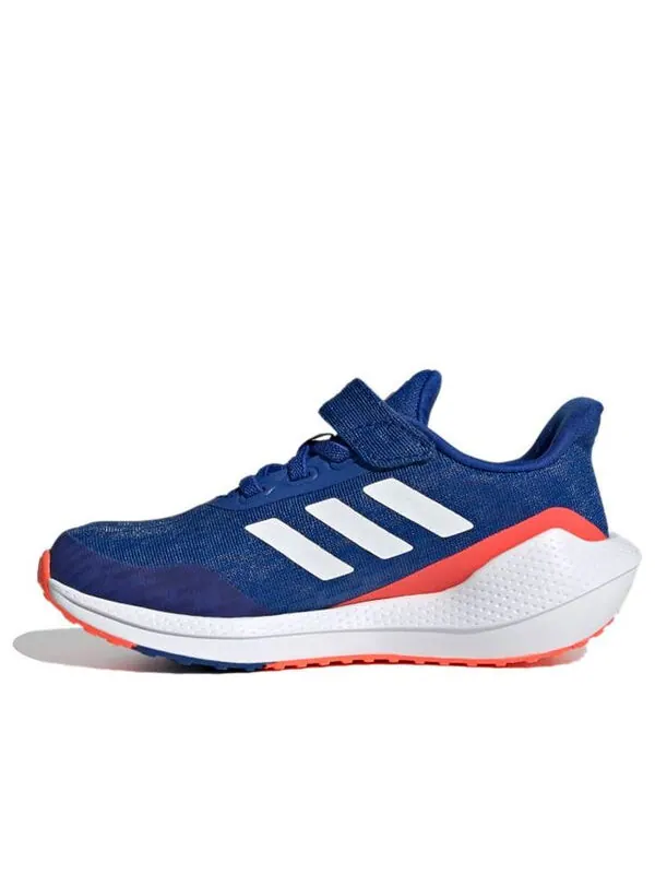 Кроссовки eq21 run velcro j Adidas — изображение 1 из 4, синий/белый/оранжевый