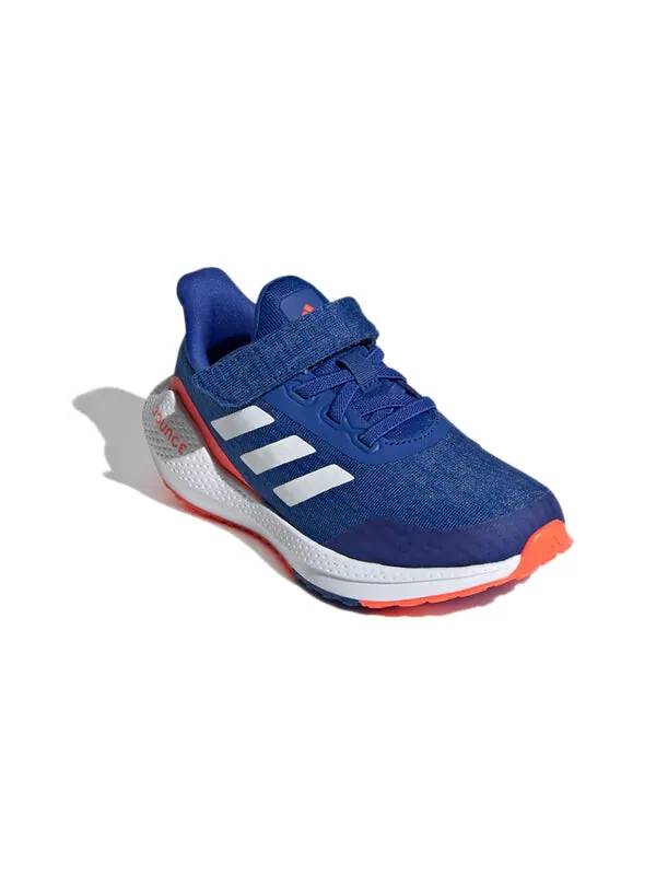 Кроссовки eq21 run velcro j Adidas — изображение 3 из 4, синий/белый/оранжевый