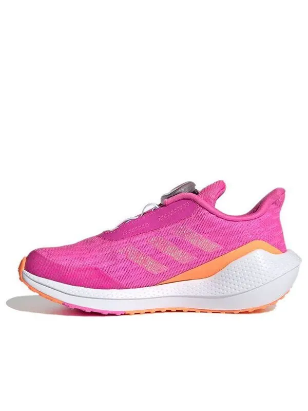 Кроссовки eq run boa k Adidas — изображение 1 из 4, розовый/белый/оранжевый