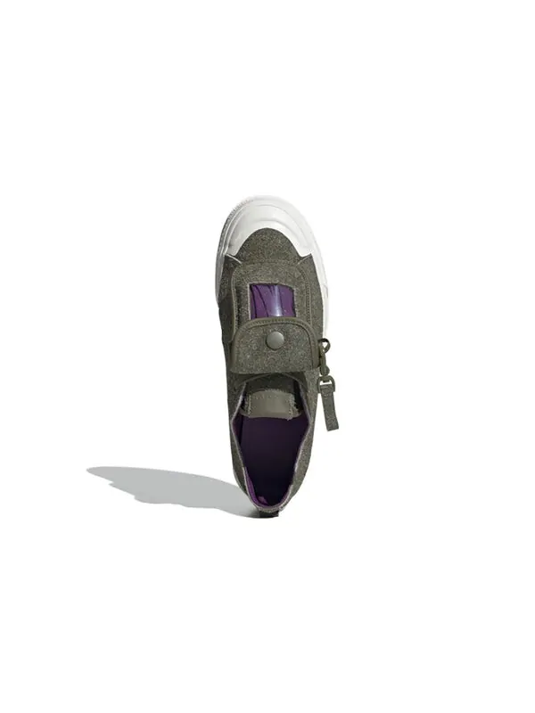Кроссовки nizza low rf Adidas — изображение 4 из 4, коричневый