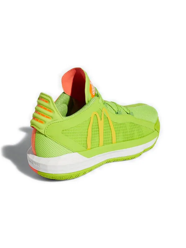 Кроссовки mcdonald's x dame 6 'dame sauce' Adidas — изображение 3 из 4, жёлто-зеленый