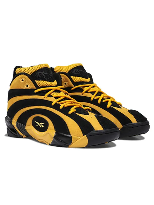 Кроссовки shaqnosis 'shaq fu' Reebok — изображение 3 из 4, желтый