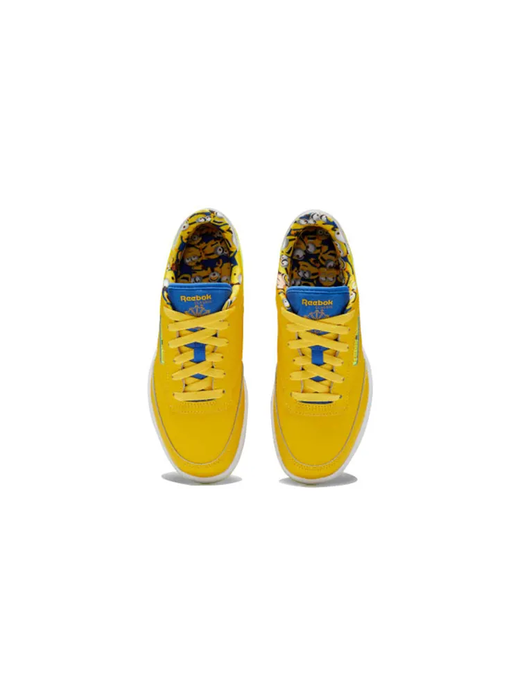 Кеды Reebok Illumination's Minions x Club C 85 J 'Minions' — изображение 4 из 5, желтый