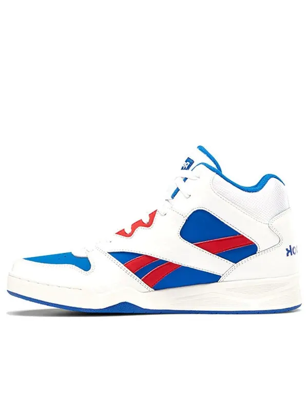 Кроссовки royal bb4500 hi2 white/blue Reebok — изображение 1 из 4, синий/белый