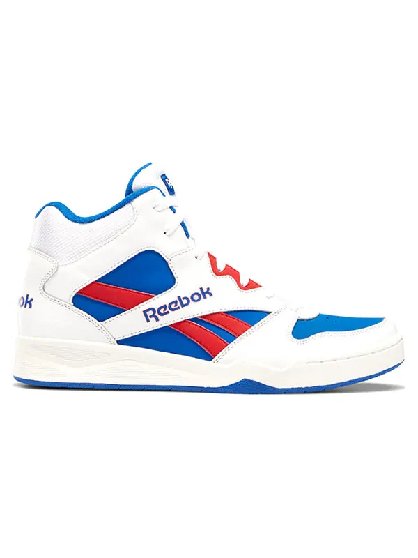 Кроссовки royal bb4500 hi2 white/blue Reebok — изображение 2 из 4, синий/белый