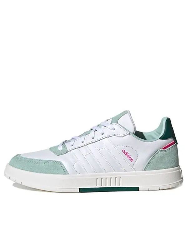 Кроссовки neo courtmaster Adidas — изображение 1 из 4, белый/зеленый