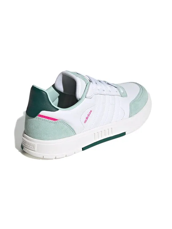 Кроссовки neo courtmaster Adidas — изображение 4 из 4, белый/зеленый