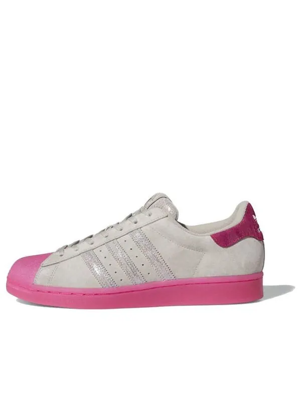 Кроссовки fat tiger workshop x superstar Adidas — изображение 1 из 4, серый/розовый