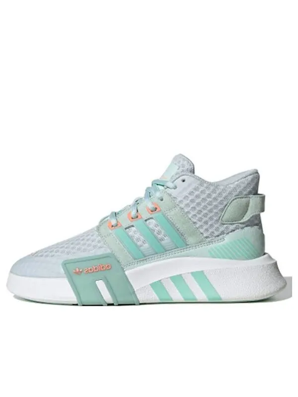 Кроссовки оригиналы eqt bask adv v2 Adidas — изображение 1 из 4, светлый зеленый