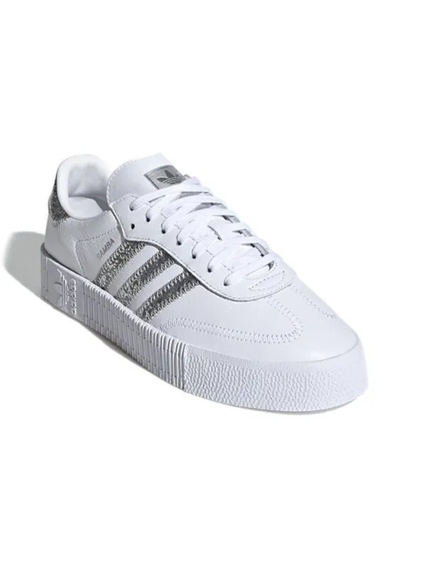Кроссовки sambarose Adidas — изображение 3 из 4, белый/серебристый
