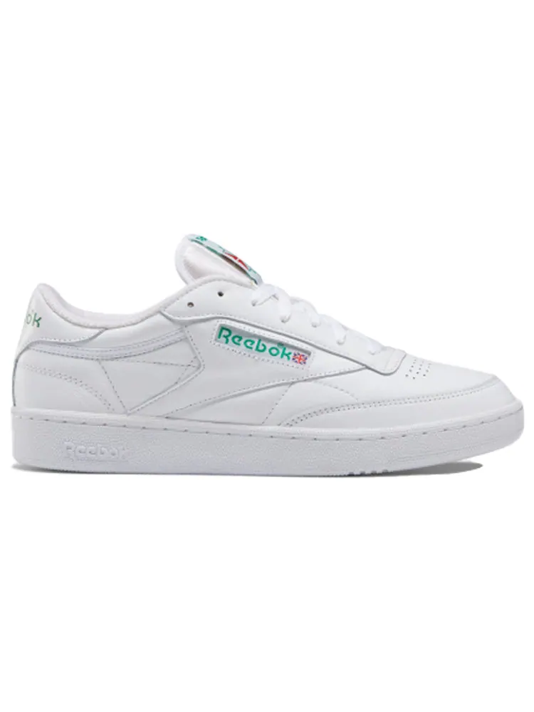 Кроссовки Reebok Club C 85 'White Glen Green' — изображение 2 из 6, белый