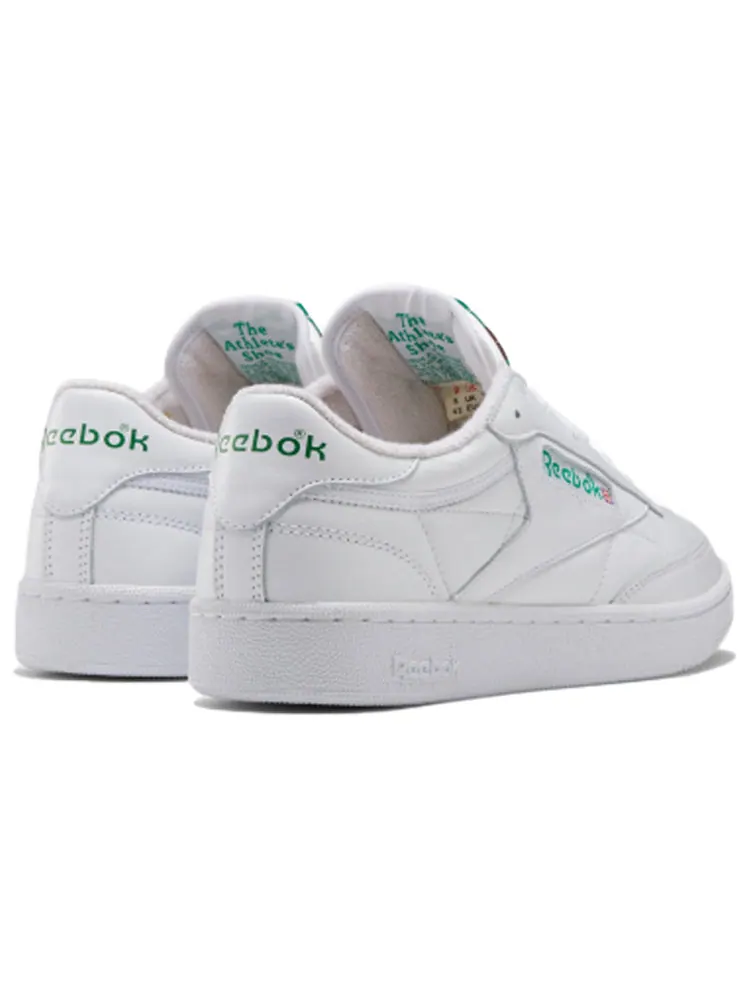 Кроссовки Reebok Club C 85 'White Glen Green' — изображение 4 из 6, белый