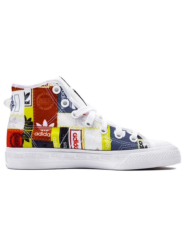 Кроссовки nizza высокие rf Adidas — изображение 2 из 4, белый