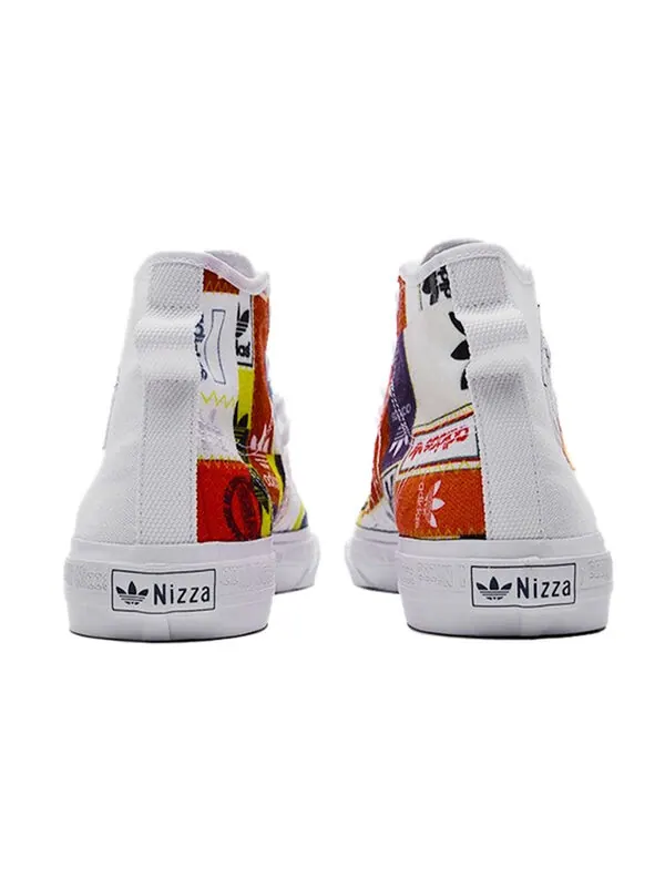 Кроссовки nizza высокие rf Adidas — изображение 4 из 4, белый