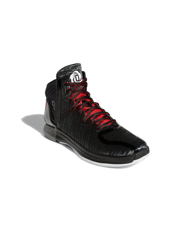 Кроссовки d rose 4 рестомод Adidas — изображение 3 из 4, черный/красный/белый