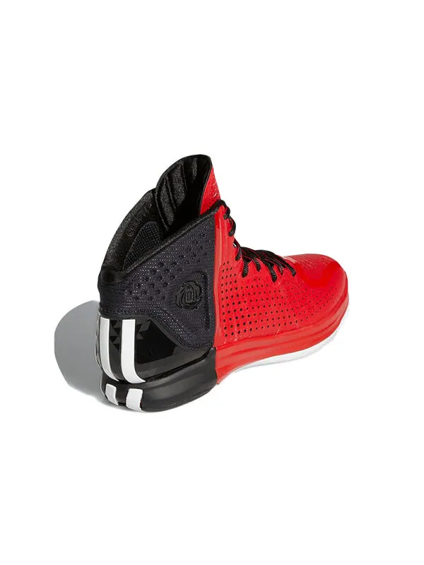 Кроссовки d rose 4 evo Adidas, алый — изображение 4 из 4, черный/белый
