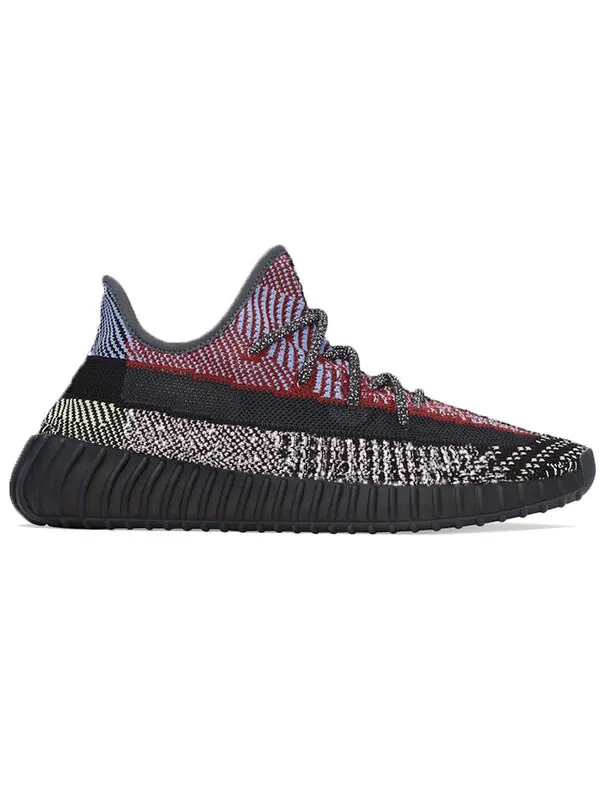 Кроссовки yeezy boost 350 v2 'yecheil reflective' Adidas — изображение 2 из 4, мульти