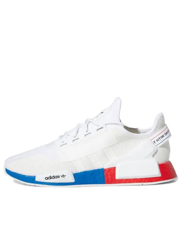 Кроссовки nmd_r1 v2 Adidas — изображение 1 из 4, белый