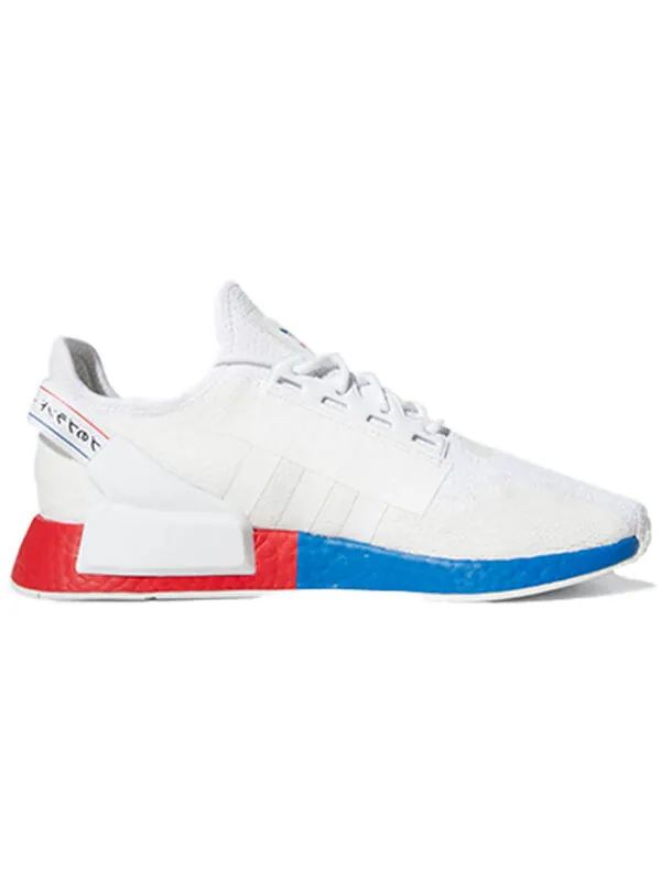Кроссовки nmd_r1 v2 Adidas — изображение 2 из 4, белый