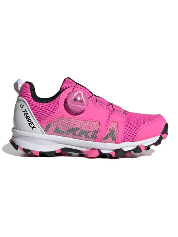 Кроссовки terrex boa j Adidas — изображение 2 из 4, розовый/белый