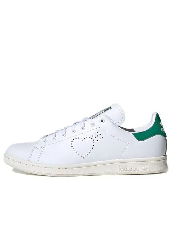 Кроссовки сделаны человеком x stan smith Adidas — изображение 1 из 4, белый/зеленый
