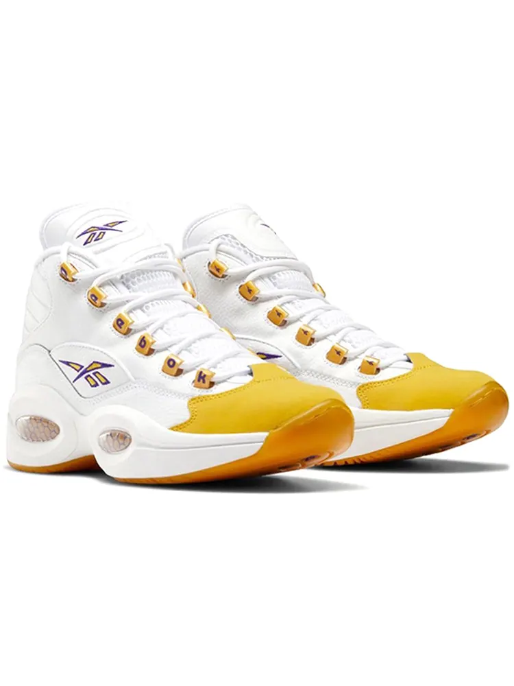 Кроссовки Reebok Question Mid 'Yellow Toe' FX4278 — изображение 3 из 6, желтый