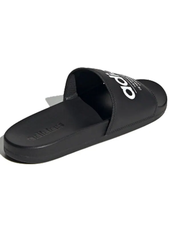 Тапочки adilette comfort 'black' Adidas — изображение 4 из 4, черный/белый