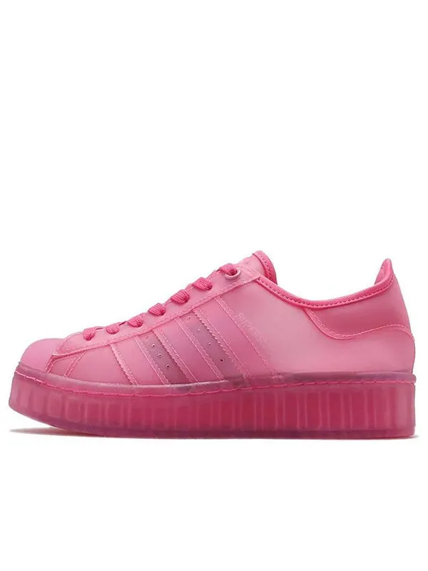Кроссовки суперзвезда желе Adidas — изображение 1 из 4, розовый