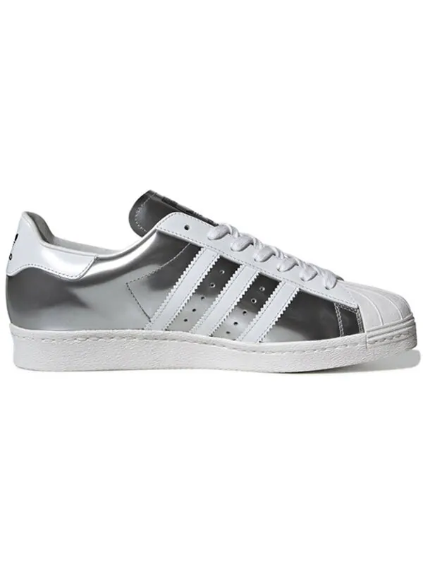 Кроссовки superstar x prada shoes Adidas — изображение 2 из 4, серебряный