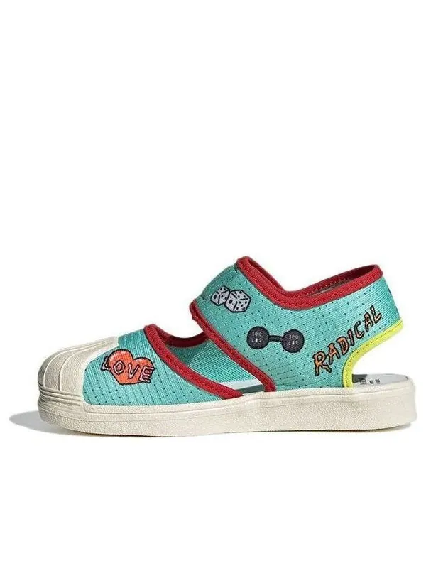 Сандалии оригиналы superstar 360 sndl c primeblue Adidas — изображение 1 из 4, синий/белый/красный