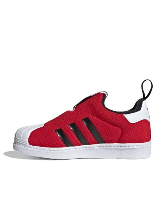 Кроссовки суперзвезда 360 Adidas — изображение 1 из 4, красный/черный/белый