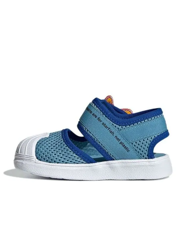 Сандалии оригинальные superstar 360 sndl i primeblue Adidas — изображение 1 из 4, синий/желтый