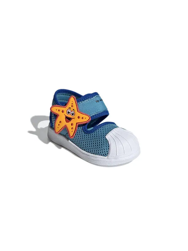 Сандалии оригинальные superstar 360 sndl i primeblue Adidas — изображение 3 из 4, синий/желтый