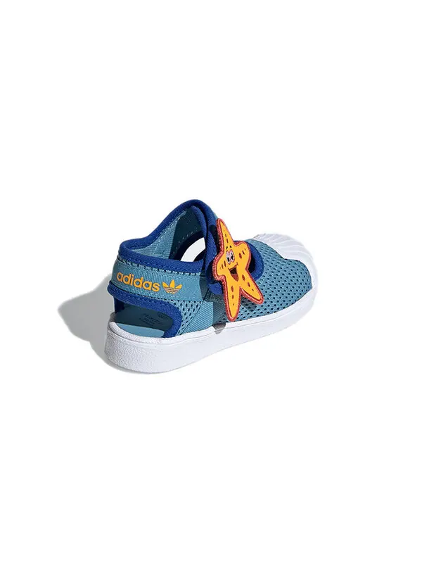 Сандалии оригинальные superstar 360 sndl i primeblue Adidas — изображение 4 из 4, синий/желтый