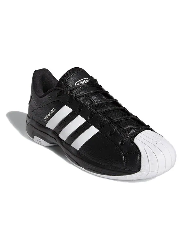 Кроссовки pro model 2g low Adidas — изображение 3 из 4, черный/белый