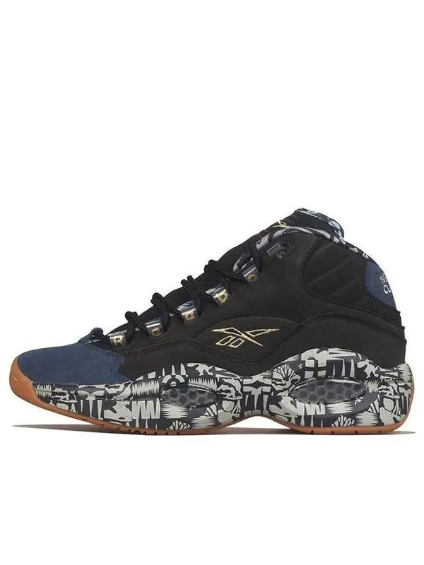 Кроссовки question mid 'iverson roundball classic' Reebok — изображение 1 из 4, черный
