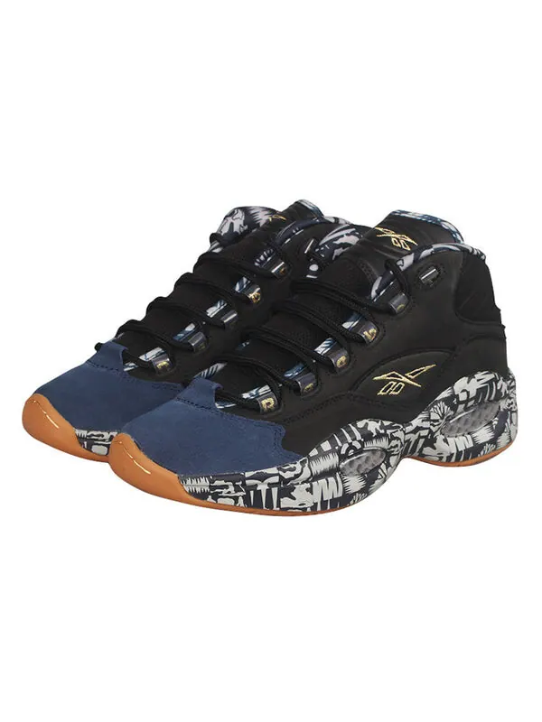 Кроссовки question mid 'iverson roundball classic' Reebok — изображение 3 из 4, черный