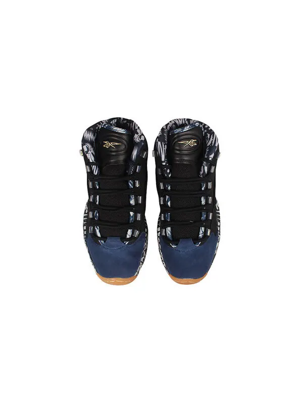 Кроссовки question mid 'iverson roundball classic' Reebok — изображение 4 из 4, черный