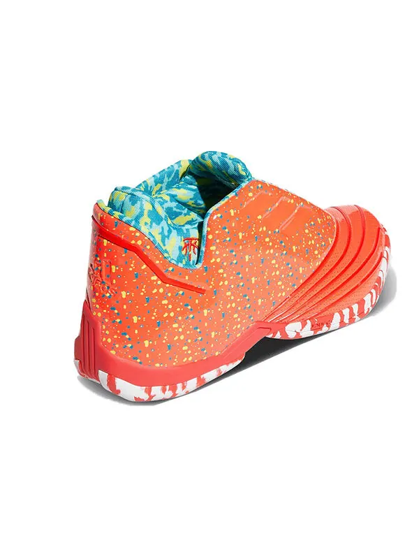 Кроссовки t mac 2 evo Adidas — изображение 4 из 4, оранжевый/синий/зеленый
