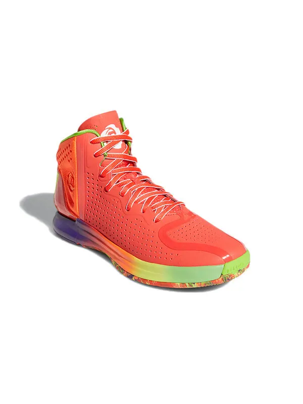 Кроссовки d rose 4 рестомод Adidas — изображение 3 из 4, красный/оранжевый/желтый